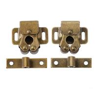 Jonikuper Chiusura a doppio rullo per porta dell'armadio con struttura in acciaio inossidabile per una chiusura sicura su armadi, roulotte e barche