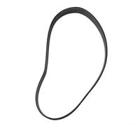 Jonikuper Cinghia di trasmissione per segatrice elettrica tipo 255, circonferenza 490 mm, larghezza 25 mm, cinghia dentata in gomma poliuretanica per troncatrice da 25 cm (nero)