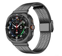 Jonikuper Cinturino in metallo in acciaio inossidabile, compatibile con Samsung Watch 8 Classic, senza spazi di lavoro, regolabile, per uomini e donne, 140-210 mm, Realizzato in acciaio inossidabile