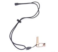 Jonikuper Clip per naso regolabile con cordino anti-goccia per apnea e snorkeling - Design ergonomico, antiscivolo, realizzato in lega di alluminio 6061 (blu)