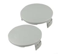 Jonikuper Confezione da 2/6 coperture di ricambio per bobine per decespugliatori Ryobi RLT4027 RLT4125 RLT5027 RLT6030 RLT5127 RLT6130, materiale ABS (2 pezzi)