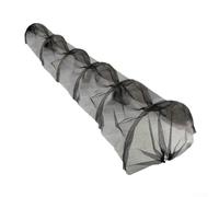 Jonikuper Copertura per tunnel per piante da giardino, tunnel in micromesh per un'efficace protezione dal gelo e gestione della ventilazione (rete nera)