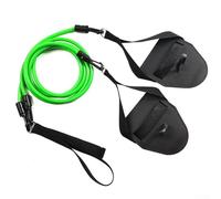 Jonikuper Dryland - Fascia di resistenza con pagaie, in TPE ad alta elasticità, aiuto per l'allenamento della parte superiore del corpo, per migliorare la tecnica di nuoto in palestra, all'aperto