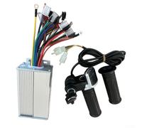 Jonikuper Ebike Brushless Controller e LCD Display Kit Manubrio Acceleratore 500W 30A con Intelligent Cruise, per 36V/48V/64V/72V Elettrico (36V48V)