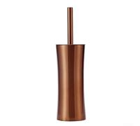 Jonikuper Elegante set di scopino per WC cromato spazzolato, in acciaio inox, realizzato in acciaio inossidabile per un uso duraturo (colore rame)