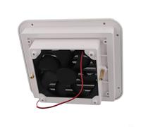 Jonikuper Elica fuoribordo per Tohatsu 3.5 per HP, compatibile con 2.5 3.5 per HP e per Mercury 3.5 per HP, elica a 3 pale in nylon ad alta resistenza per barche, diametro 47,05 mm,