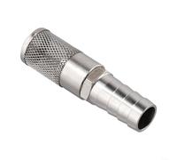 Jonikuper Filtro in acciaio inossidabile 304 per tubo flessibile, filtro in acciaio inossidabile, filtro per pompa del tubo, filtro, montaggio per sistema di filtraggio del tubo del carburante (19 mm)