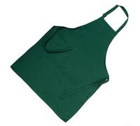 Jonikuper Grembiule da chef impermeabile in PVC per cucinare, cuocere, grigliare, con tasche, regolabile, per cucina, sala da pranzo, bar, per uomini, donne, adulti, bambini, verde