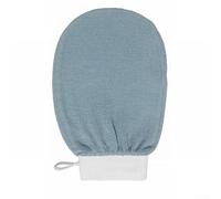 Jonikuper Guanto esfoliante per hammam marocchino, per scrub corpo, in rayon degradabile, 15 x 21 cm, per la rimozione della pelle morta e la pulizia dei pori (1 pezzo blu)
