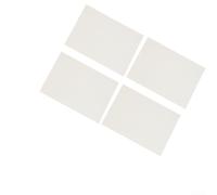 Jonikuper Guarnizione in ceramica per stufa in vetro, spessore 3 mm, resistente al calore, per camino, forno, porta del camino, compatibile con A4 210 mm x 297 mm, fino a 1260 °C, confezione da 2 (A)