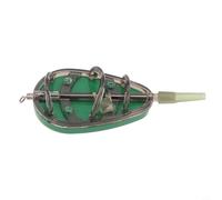 Jonikuper Inline Feeder - Attrezzo per pesca alla carpa, con base piatta aerodinamica per un lancio accurato a lunga distanza e perfetta pastura o pellet (100 g)