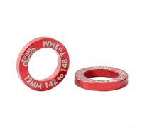 Jonikuper Kit di distanziali per conversione mozzo in alluminio, 2 pezzi per adattatori Boost lavorati a CNC per regolazione della larghezza del mozzo da 100 mm a 110 mm e da 142 mm a 148 mm, leggero