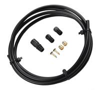 Jonikuper Kit tubo freno a disco idraulico con tubo dell'olio da 0,8 m, viti per tubi e aghi, compatibile con TRP HD-T275 MD510 HD-M352 R510 HD-M500 per mountain bike