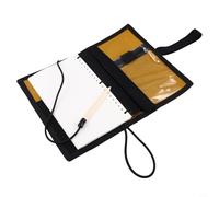 Jonikuper Libro di note subacquee con carta di ricarica impermeabile da 50 pagine, 2 ardesie e tasche portaoggetti per scrivere sott'acqua (giallo)