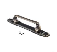 Jonikuper Maniglia antica in lega di alluminio a vista per porte in legno e porte scorrevoli, design push-pull in marrone caffè, bronzo rosso o bronzo (bronzo, 282 mm)