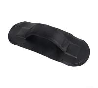Jonikuper Maniglione gonfiabile per barca, canoa, gommone, tavola da surf, corrimano in PVC con base larga per una presa sicura, 25,8 x 10 cm, compatibile con (nero)
