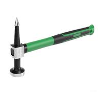 Jonikuper Martello per lamiera, 315 mm, per piallatura della carrozzeria, piatto, quadrato, a testa appuntita, strumento di riparazione auto, in acciaio al carbonio, compatibile con metallo (testa a