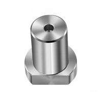 Jonikuper Morsetto di arresto per banco da lavoro in acciaio inox, 19/20 mm, blocco limite per la lavorazione del legno, per routing, taglio e levigatura (19 mm)