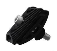 Jonikuper Morsetto reggisella a chiodo singolo con foro di montaggio da 8 mm e scanalatura antiscivolo, struttura in acciaio inox e plastica, compatibile con la maggior parte dei reggisella Mountain