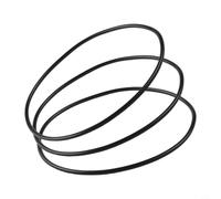 Jonikuper O-For - Guarnizione ad anello per filtro dell'acqua per attrezzature da piscina, confezione da 3 guarnizioni di ricambio compatibili con 151122, materiale in gomma, 20 x 20 x 3 cm, nero