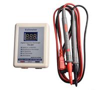 Jonikuper Penna di scarico condensatore 800 V, display digitale di tensione scaricatore, strumento sicuro senza scintille per industriali, supporta misurazione AC/DC, sonda antigelo in PVC (mostra in