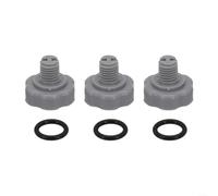 Jonikuper Per valvola pompa filtro Intex e O-Ring parti di ricambio 25004/2500 compatibile con pompa da piscina 2500 GPH modelli serie 10725 10264 sistema di rilascio dell'aria (3 set)