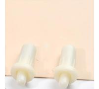 Jonikuper Perni di ricambio a molla per persiane da piantagione, 20/50 pezzi, kit di riparazione per feritoie in plastica bianca, senza borchie (20 pezzi)