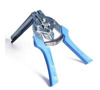 Jonikuper Pinza ad anello tipo M per cucitrice ad anello con 600 clip, in acciaio inox, per gabbioni, pollai, recinzioni, gabbie per animali domestici e (SKU)