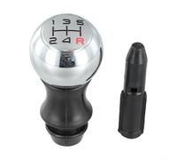 Jonikuper Pomello del cambio a 5 velocità, pomello del cambio con moderno modello numerico, ricambio semplice per veicoli manuali (rosso)