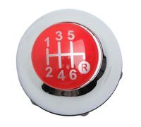 Jonikuper Pomello del cambio manuale a 6 marce, in plastica, 55344048 per 500C 2012-2018, compatibile con trasmissione a velocità 6+R