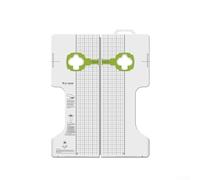 Jonikuper Road For Bike - Strumento di regolazione per tacchetti per e per pedali Keo, compatibile con la configurazione dei tacchetti del pedale, strumento di misura in polipropilene per un