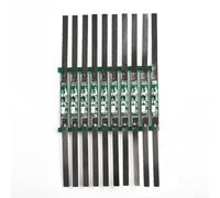 Jonikuper Scheda di protezione per batteria agli ioni di litio 3A 1S 3,7 V con protezione da sovraccarico, sovraccarico, cortocircuito e sovracorrente per confezione da 10/20/50/100 pezzi (10 pezzi)