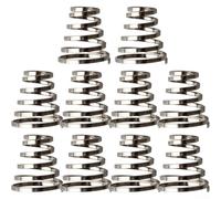 Jonikuper Set di 10 molle a sgancio rapido, parti di ricambio per mozzo dell'asse anteriore e posteriore, in acciaio inossidabile, ad alta resistenza e resistenti al calore, accessori per mountain