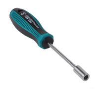 Jonikuper Set di cacciaviti a bussola esagonale, 3-6 mm, per utensili manuali in metallo CR-V con manico antiscivolo per uso domestico e giardino, include 3,0/3,5/4,0/4,5/5,0/5,5/6,0 mm (5,0 mm)