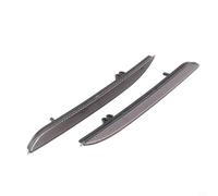 Jonikuper Set di riflettori per paraurti posteriore con lenti fumé nere compatibili con modelli dal 2015 al 2017, sostituzione diretta in ABS, include riflettori sinistro e destro