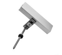 Jonikuper Set di staffe di montaggio per pannelli solari in acciaio inossidabile M10 x 200 mm con guida in alluminio compatibile con sistemi fotovoltaici