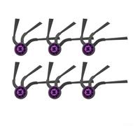 Jonikuper Spazzola laterale per robot aspirapolvere, 6 spazzole di ricambio per bordi Eureka J15 Max Ultra, robuste setole in nylon per la pulizia di angoli e pareti