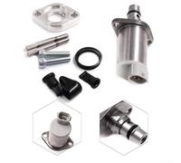 Jonikuper Spazzola per lavaggio auto con valvola elettromagnetica, kit di pulizia con manico lungo 160 cm per pneumatici auto, asta regolabile in alluminio (30/45/60"), setole morbide,