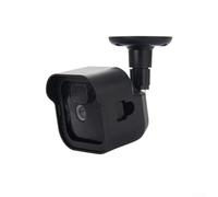 Jonikuper Staffa di montaggio a parete in ABS resistente alle intemperie con copertura protettiva, per telecamere di sicurezza esterne di quarta generazione e esterni, angoli regolabili a 360° (nero)