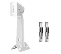 Jonikuper Staffa per fotocamera per pareti esterne, supporto in alluminio impermeabile per telecamere di sicurezza IP CCTV con cerchi, palo verticale e supporto da parete angolare, diametro 10/20/30