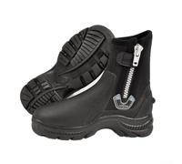 Jonikuper Stivali da immersione in neoprene per uomini e donne, con suola spessa 5 mm e suola in gomma antiscivolo, scarpe da acqua per immersioni, tracciamento del fiume e sport acquatici (nero, 39)