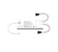 Jonikuper Striscia LED digitale ultra sottile con microfono integrato per illuminazione musicale, più di 100 modalità dinamiche, alimentazione DC 5V-24V (B)