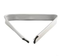 Jonikuper Striscia sigillante flessibile in PVC per fessure, impermeabile, con isolamento acustico, adatta sotto porte e finestre, marrone (bianco)