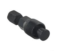 Jonikuper Strumento di rimozione dell'estrattore della guarnitura in acciaio al carbonio, quadrato, affusolato e scanalato, per la manutenzione del movimento centrale, compatibile con ISIS, nero