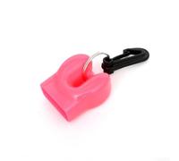 Jonikuper Supporto per bocchino per immersioni subacquee, in PVC, 56 mm, per attacco BCD in arancione brillante, giallo, verde, blu, per fissare il secondo stadio e l'ingresso di sabbia (rosa)