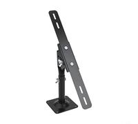 Jonikuper Supporto per pannello solare regolabile per pannelli da 5 W-50 W, regolazione dell'angolo e dell'altezza da 0 a 90°, staffa fotovoltaica girevole per installazione a parete o a terra, in