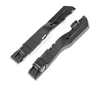 Jonikuper Supporto staffa paraurti anteriore per Journey 2009-2020 compatibile con 5178410AD 5178411AD Coppia Set di coppia plastica nera Parti esterne auto sinistra destra anteriore