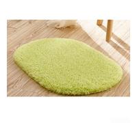Jonikuper Tappetino da bagno per bagno, camera da letto, cucina, corridoio, morbido peluche ed elastan, antiscivolo, con forte assorbimento d'acqua, 30 x 50 cm (verde)