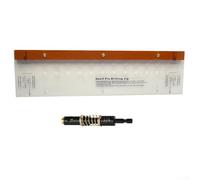 Jonikuper Tassello per trapano con perno per scaffale, guida per fori da 64 mm e 37 mm con punta autocentrante, strumento per la lavorazione del legno acrilico per cerniere per mobili (SKU)