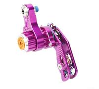 Jonikuper Tendicatena a velocità singola per bici, ruota guida regolabile in lega di alluminio 11T per montagna DH e AM per telai di bici con supporto deragliatore posteriore (multicolore)